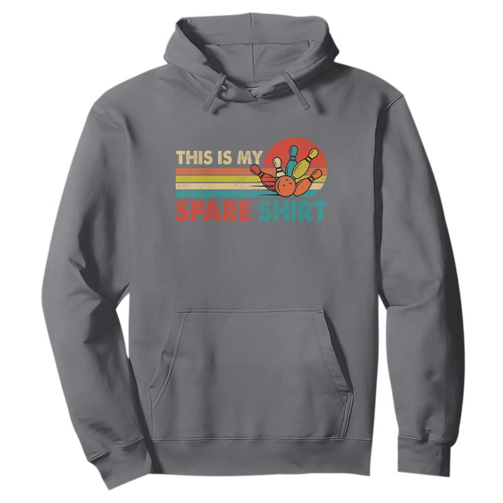 This Is My Spare Bowling Hoodie Bowler Funny Team TS10 Charcoal Print Your Wear