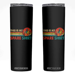 This Is My Spare Bowling Skinny Tumbler Bowler Funny Team TS10 Black Print Your Wear