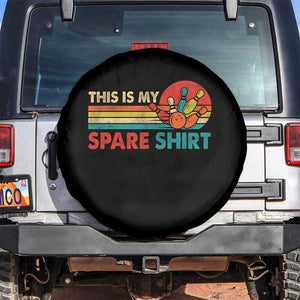 This Is My Spare Bowling Spare Tire Cover Bowler Funny Team TS10 No hole Black Print Your Wear