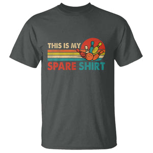 This Is My Spare Bowling T Shirt Bowler Funny Team TS10 Dark Heather Print Your Wear
