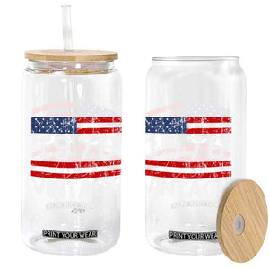 Vintage 50th Birthday Glass Can Retro 1976 American Flag 50 Year Old TS10 Print Your Wear