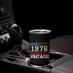 Vintage 50th Birthday Tumbler Cup Retro 1976 American Flag 50 Year Old TS10 Print Your Wear