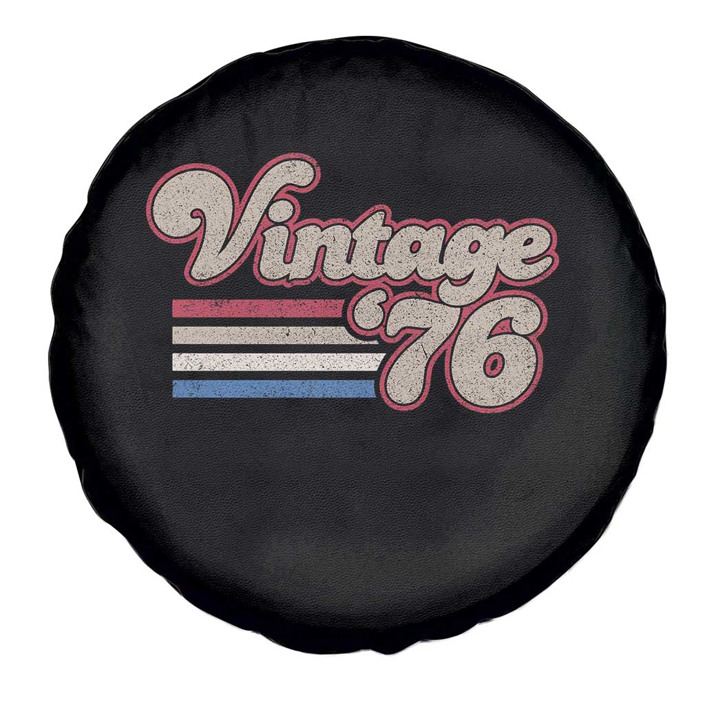 Vintage 50th Birthday Spare Tire Cover Retro 1976 50 Year Old Stripes TS10 Print Your Wear