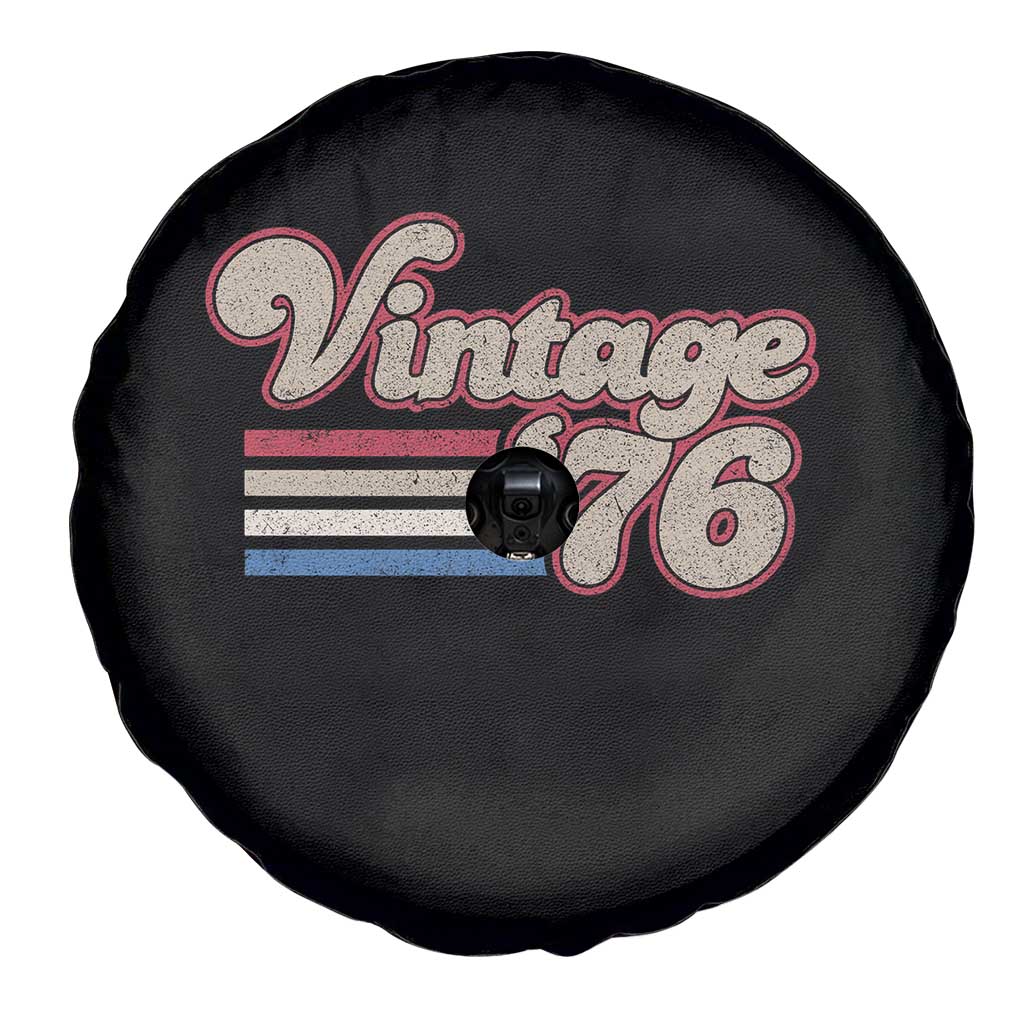 Vintage 50th Birthday Spare Tire Cover Retro 1976 50 Year Old Stripes TS10 Print Your Wear