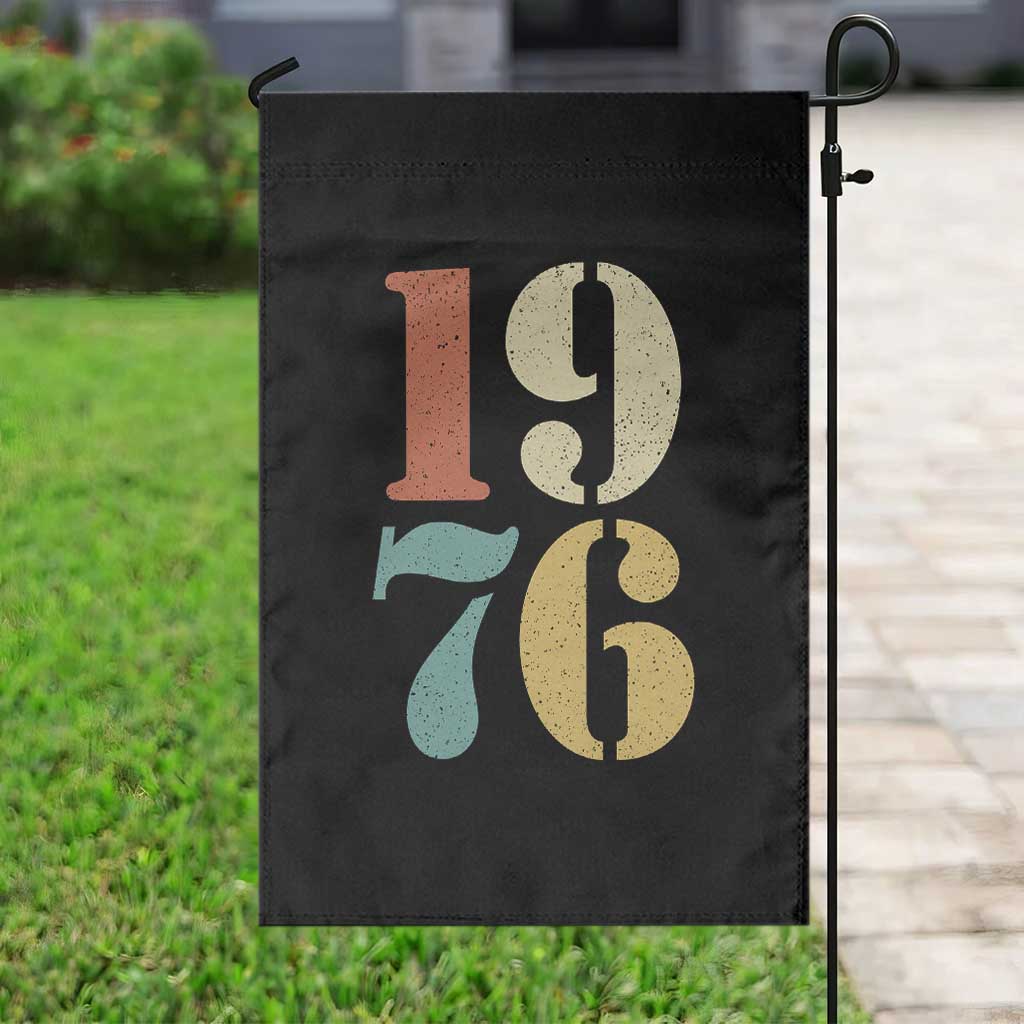 50th Birthday Garden Flag Retro Vintage 1976 50 Year Old Gifts TS10 Print Your Wear