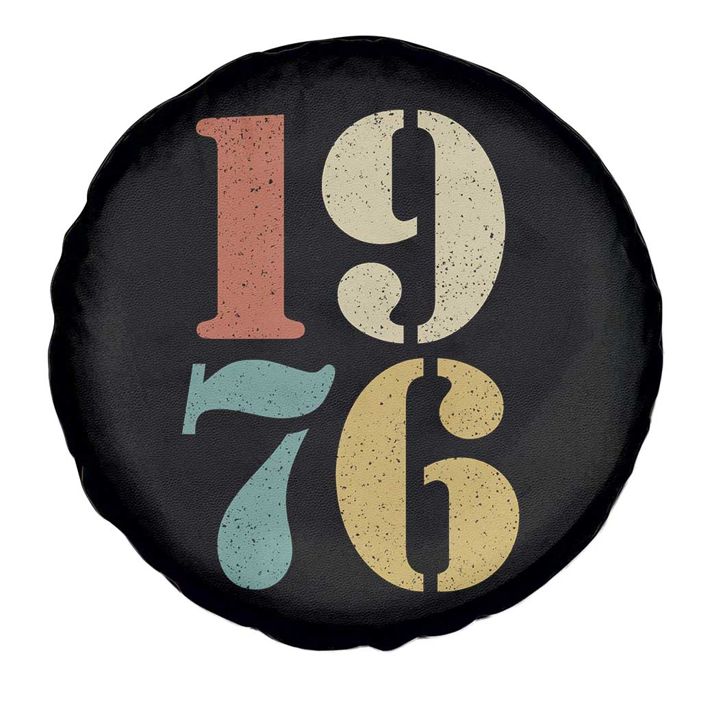 50th Birthday Spare Tire Cover Retro Vintage 1976 50 Year Old Gifts TS10 Print Your Wear
