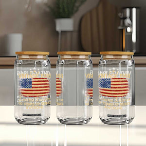 80th Birthday Glass Can Vintage 1946 Limited Edition 80 Year Old Birthday USA Flag TS10 Print Your Wear