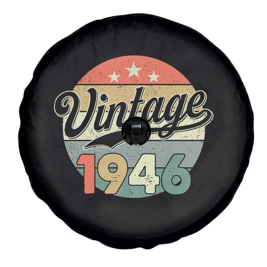 Vintage 1946 Spare Tire Cover 80 Year Old 80th Birthday Gifts TS10 Print Your Wear