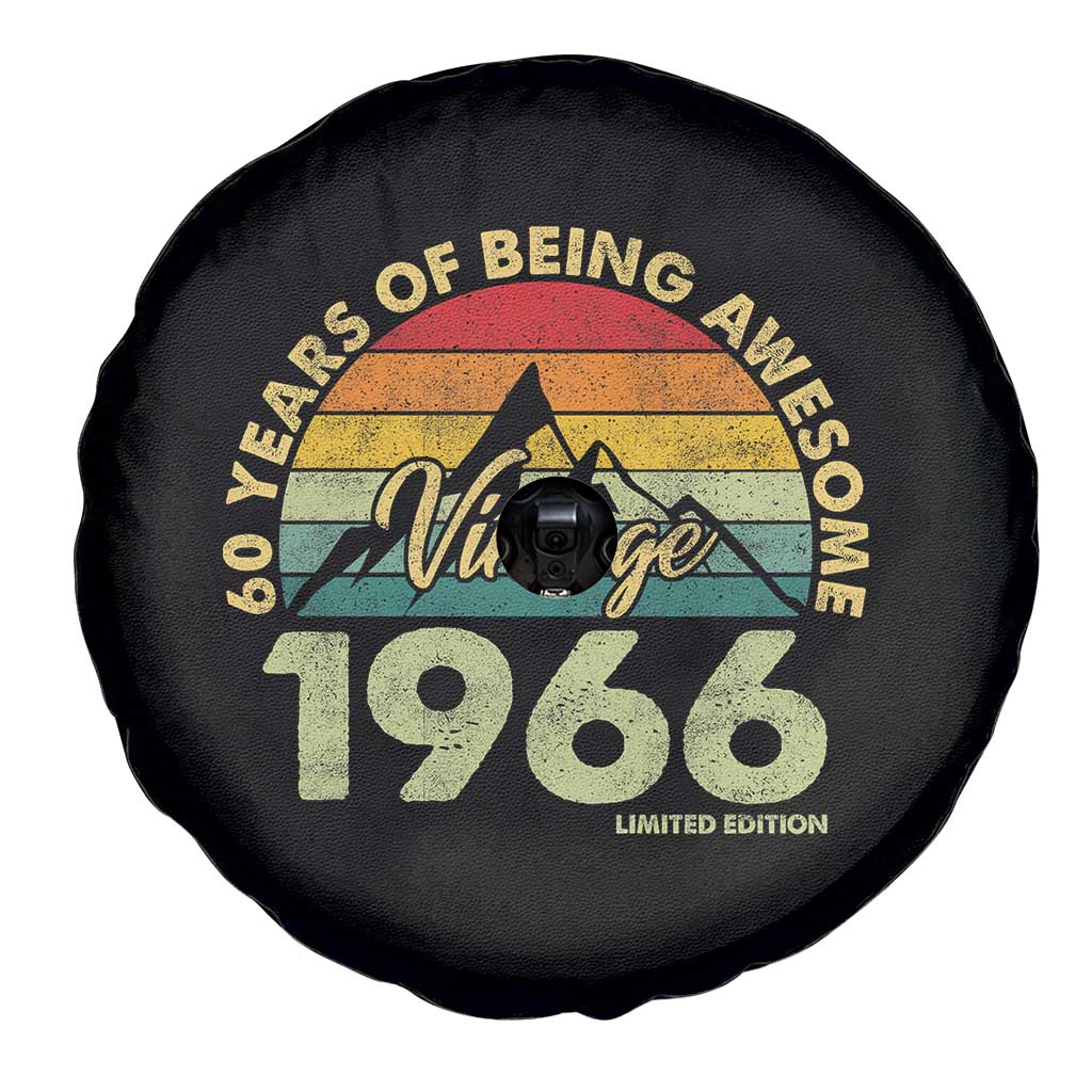 60th Birthday Spare Tire Cover Vintage 1966 Limited Edition 60 Year Old Gift TS10 Print Your Wear