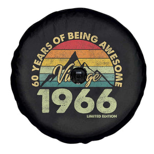 60th Birthday Spare Tire Cover Vintage 1966 Limited Edition 60 Year Old Gift TS10 Print Your Wear