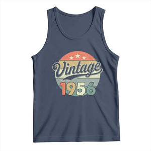 Vintage 1956 Tank Top 70 Year Old 70th Birthday Gifts TS10 Navy Print Your Wear