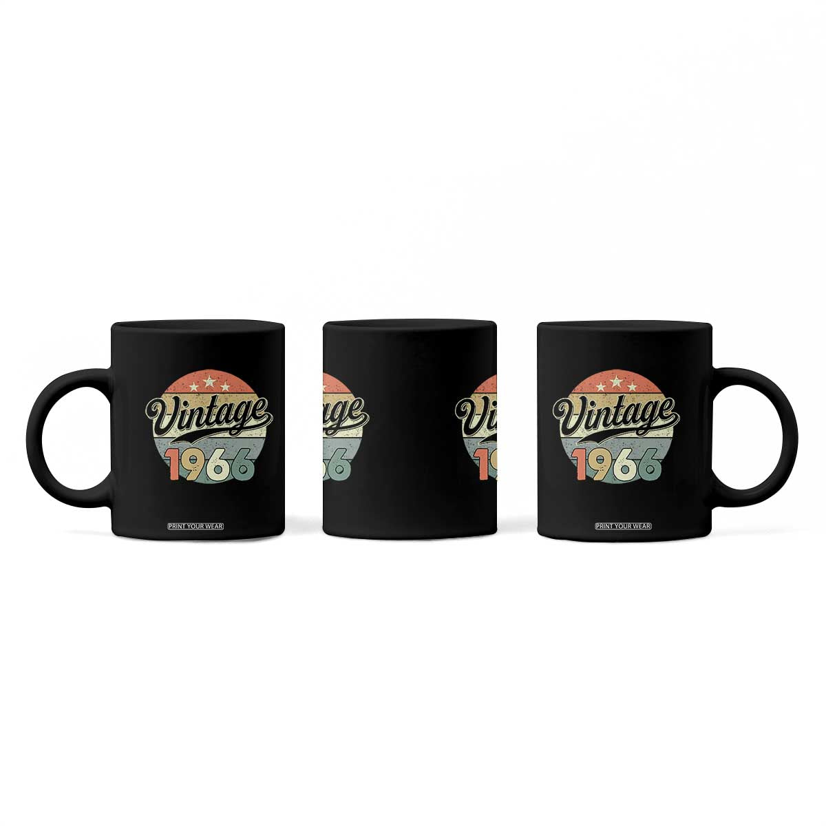Vintage 1966 Coffee Mug 60 Year Old 60th Birthday Gifts TS10 Print Your Wear