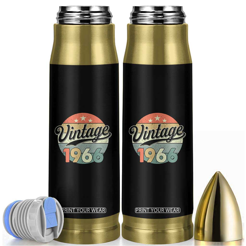 Vintage 1966 Bullet Tumbler 60 Year Old 60th Birthday Gifts TS10 Black Print Your Wear