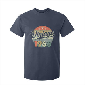 Vintage 1966 T Shirt For Kid 60 Year Old 60th Birthday Gifts TS10 Navy Print Your Wear
