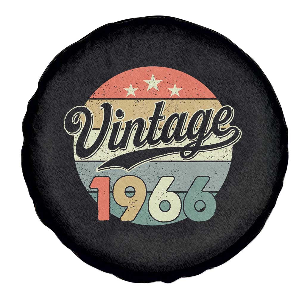 Vintage 1966 Spare Tire Cover 60 Year Old 60th Birthday Gifts TS10 Print Your Wear