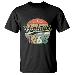 Vintage 1966 T Shirt 60 Year Old 60th Birthday Gifts TS10 Black Print Your Wear