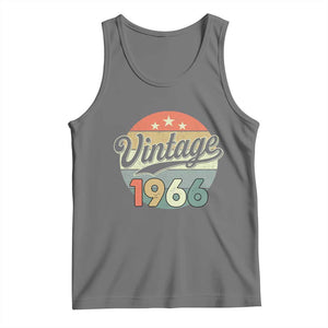 Vintage 1966 Tank Top 60 Year Old 60th Birthday Gifts TS10 Black Heather Print Your Wear
