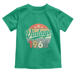 Vintage 1966 Toddler T Shirt 60 Year Old 60th Birthday Gifts TS10 Irish Green Print Your Wear