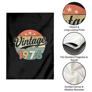 Vintage 1976 Garden Flag 50 Year Old 50th Birthday Gifts TS10 Print Your Wear