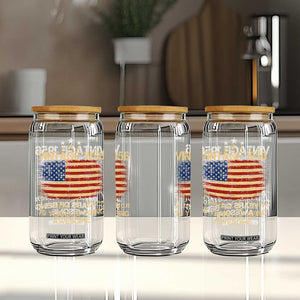 70th Birthday Glass Can Vintage 1956 Limited Edition 70 Year Old Birthday USA Flag TS10 Print Your Wear