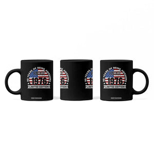 50th Birthday Coffee Mug Vintage 1976 50 Year Old Birthday American Flag TS10 Print Your Wear