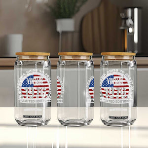 50th Birthday Glass Can Vintage 1976 50 Year Old Birthday American Flag TS10 Print Your Wear