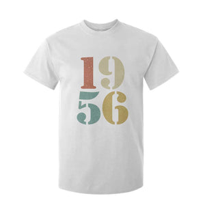 70th Birthday T Shirt For Kid Classic Retro 1956 70 Year Old Gifts TS10 White Print Your Wear