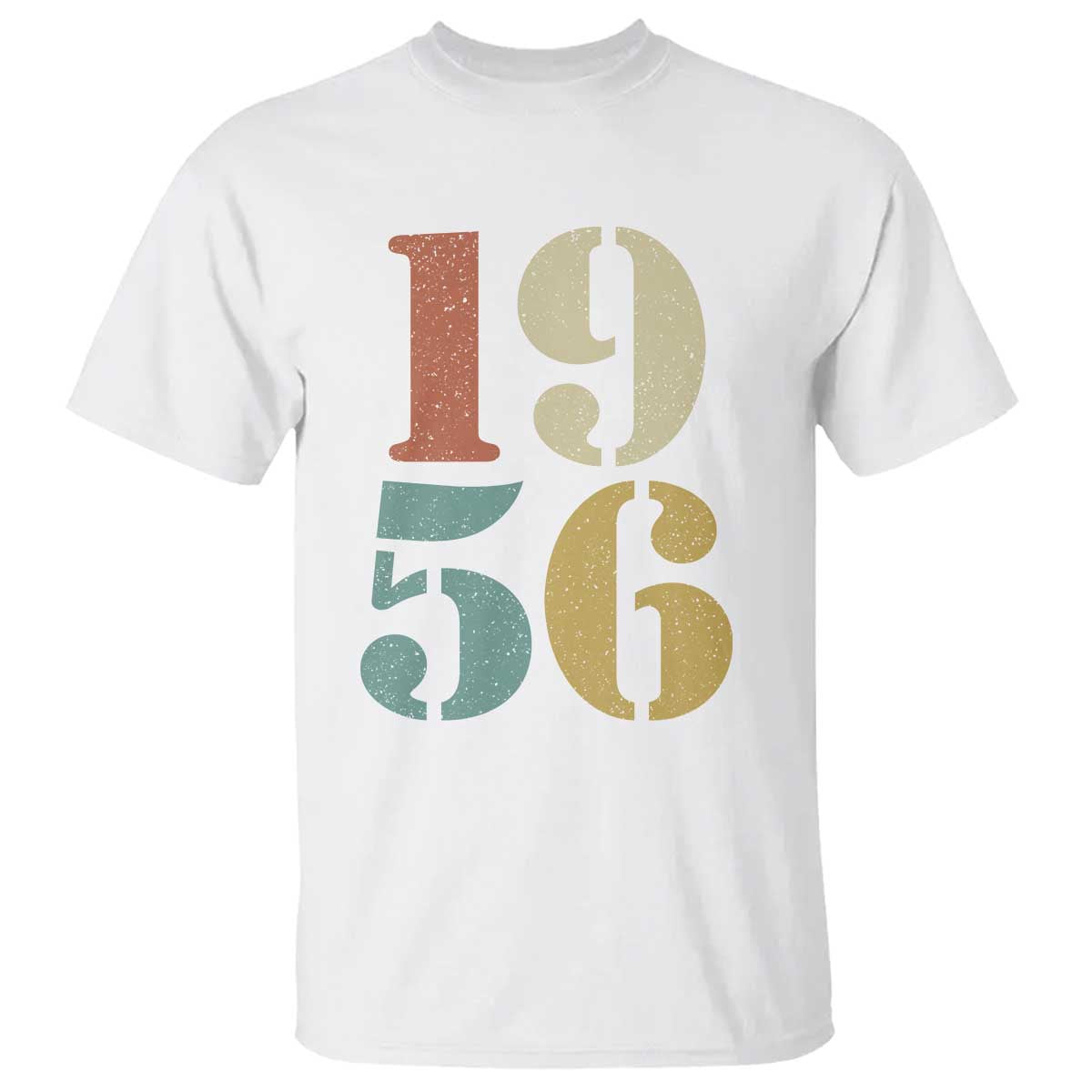 70th Birthday T Shirt Classic Retro 1956 70 Year Old Gifts TS10 White Print Your Wear