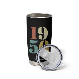 70th Birthday Tumbler Cup Classic Retro 1956 70 Year Old Gifts TS10 Print Your Wear