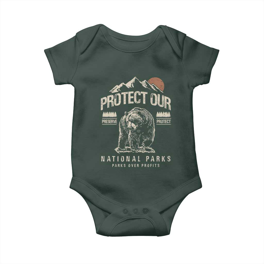 Protect Our National Parks Baby Onesie TS10 Print Your Wear