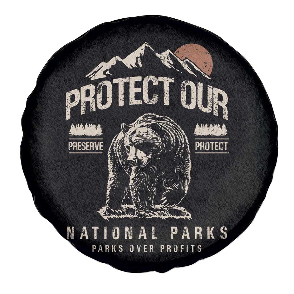 Protect Our National Parks Spare Tire Cover TS10 Print Your Wear