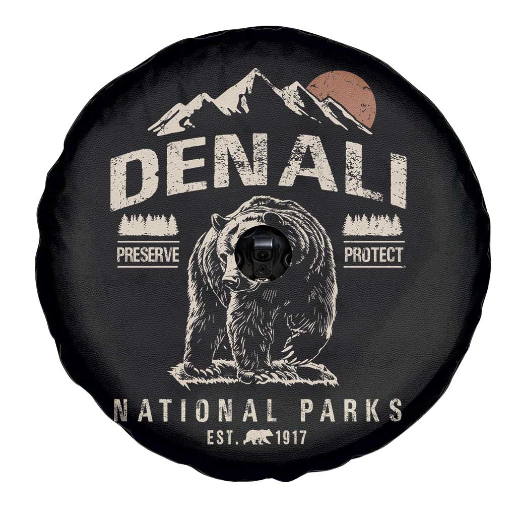 Denali National Park Spare Tire Cover Alaska Mountain Mountain Camping Hiking Mountaineering TS10 Print Your Wear