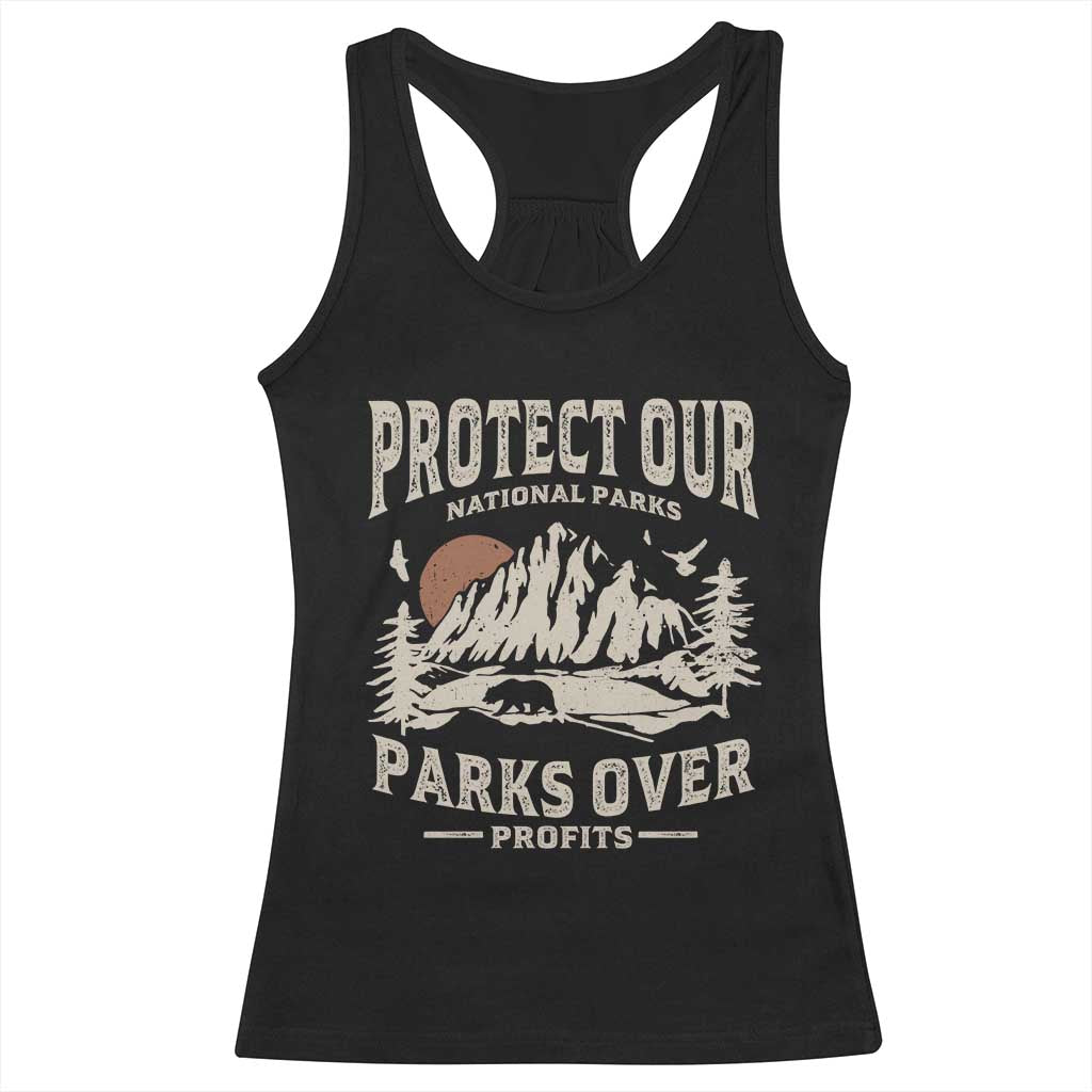 Protect Our National Parks Racerback Tank Top Camping Hiking TS10 Black Print Your Wear