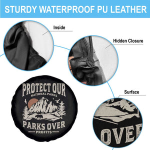 Protect Our National Parks Spare Tire Cover Camping Hiking TS10 Print Your Wear