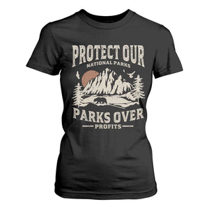 Protect Our National Parks T Shirt For Women Camping Hiking TS10 Black Print Your Wear