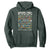 Protect Our National Parks Hoodie 63 Parks Over Profits Camping Hiking Sunrise Pine Tree TS10 Dark Forest Green Print Your Wear
