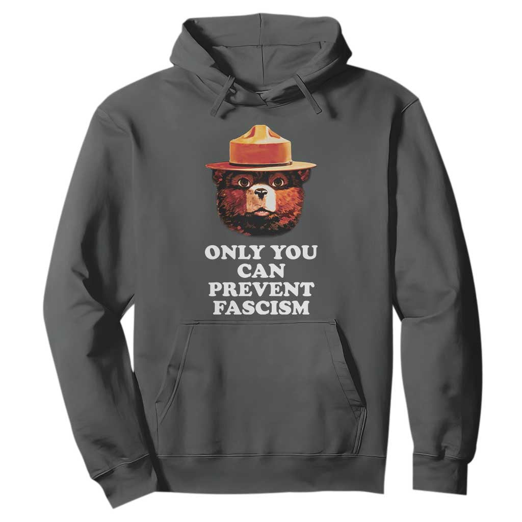 Protect Our National Parks Hoodie NPS Bear TS10 Dark Heather Print Your Wear