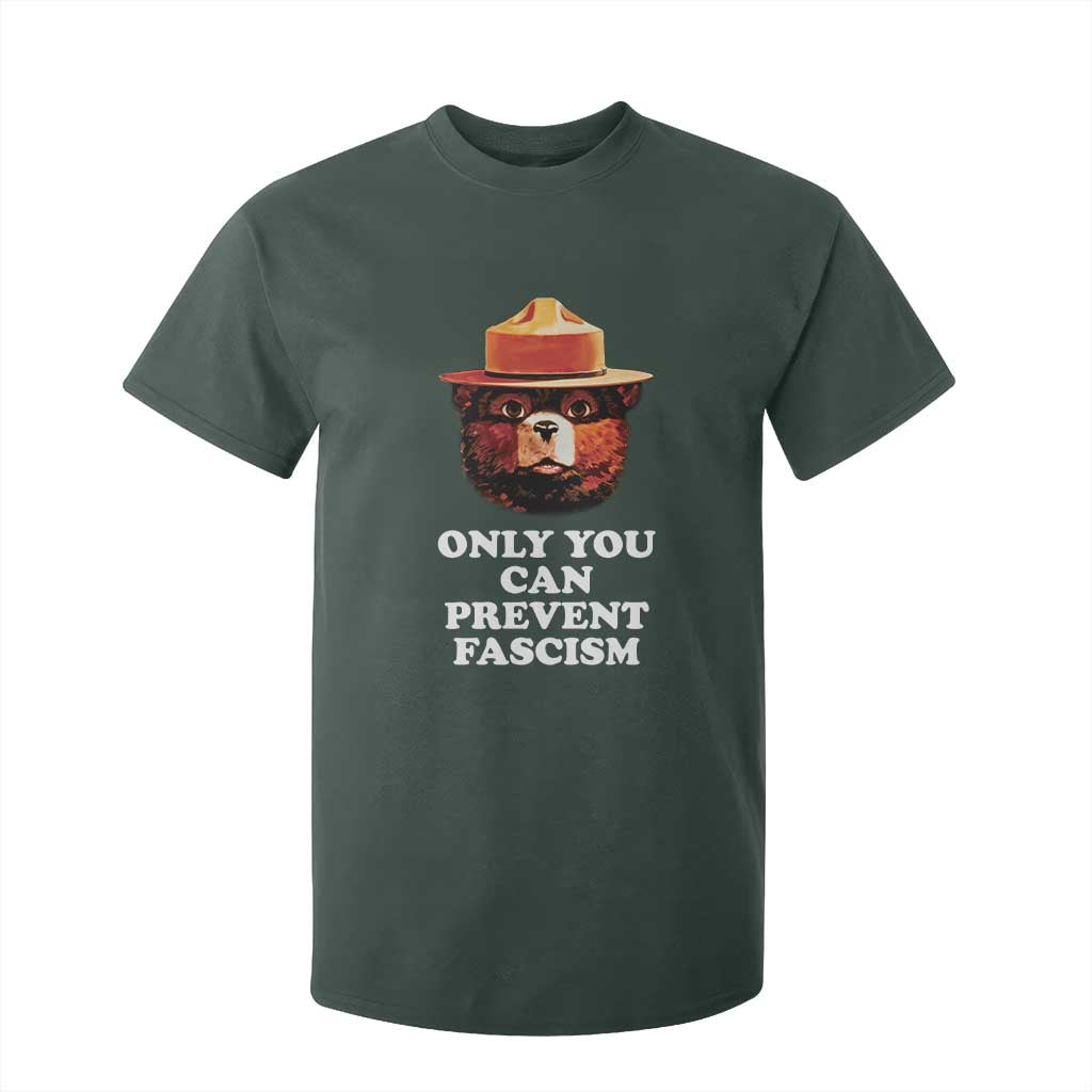Protect Our National Parks T Shirt For Kid NPS Bear TS10 Dark Forest Green Print Your Wear