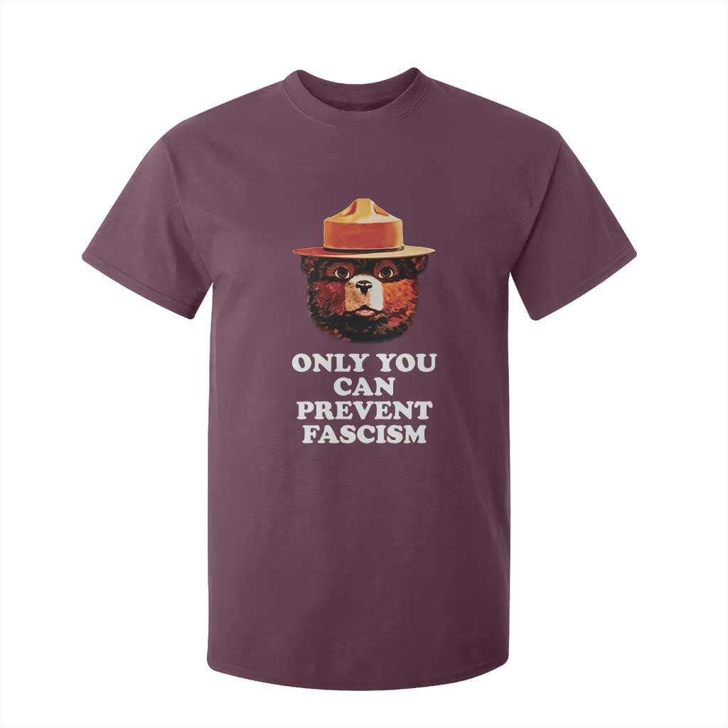 Protect Our National Parks T Shirt For Kid NPS Bear TS10 Maroon Print Your Wear