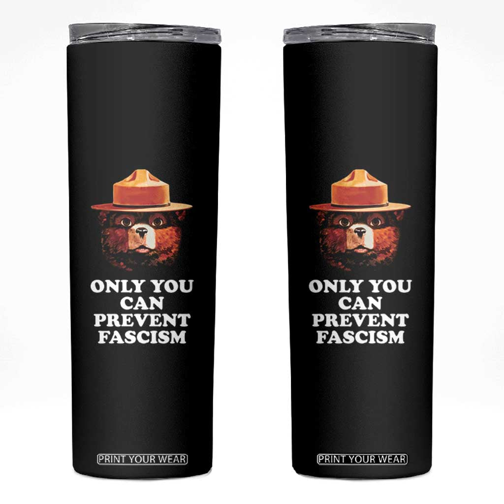 Protect Our National Parks Skinny Tumbler NPS Bear TS10 Black Print Your Wear