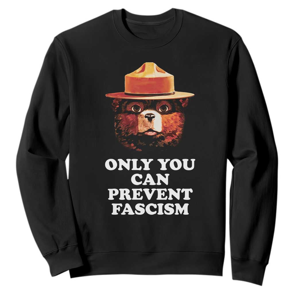 Protect Our National Parks Sweatshirt NPS Bear TS10 Black Print Your Wear