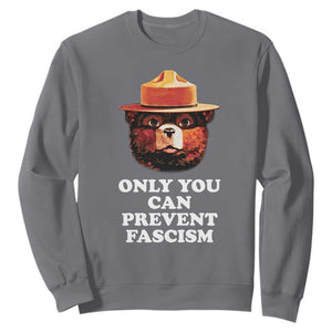 Protect Our National Parks Sweatshirt NPS Bear TS10 Charcoal Print Your Wear