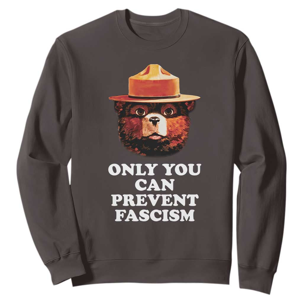 Protect Our National Parks Sweatshirt NPS Bear TS10 Dark Chocolate Print Your Wear