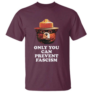 Protect Our National Parks T Shirt NPS Bear TS10 Maroon Print Your Wear