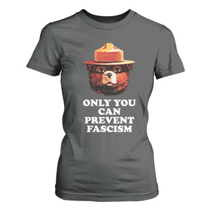 Protect Our National Parks T Shirt For Women NPS Bear TS10 Dark Heather Print Your Wear