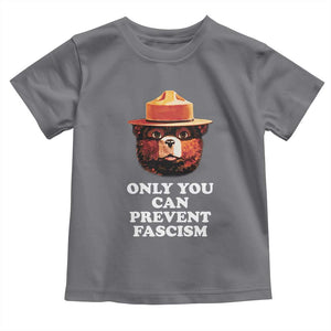 Protect Our National Parks Toddler T Shirt NPS Bear TS10 Charcoal Print Your Wear