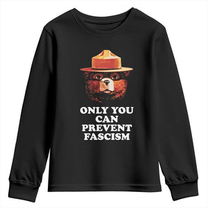 Protect Our National Parks Youth Sweatshirt NPS Bear TS10 Black Print Your Wear