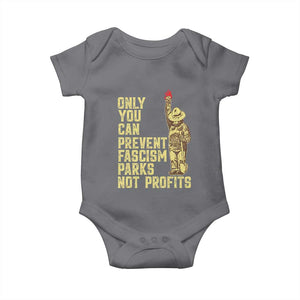 Protect Our National Parks Baby Onesie Bear Progressive Funny Gift TS10 Charcoal Print Your Wear