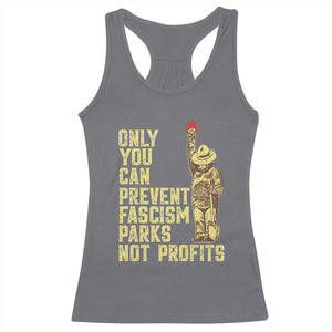 Protect Our National Parks Racerback Tank Top Bear Progressive Funny Gift TS10 Charcoal Print Your Wear