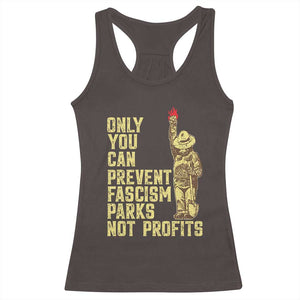 Protect Our National Parks Racerback Tank Top Bear Progressive Funny Gift TS10 Dark Chocolate Print Your Wear